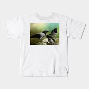 Hooded crows Kids T-Shirt